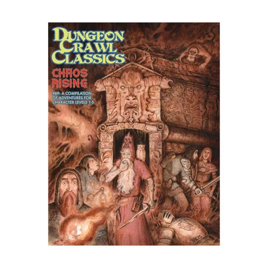 Chaos Rising, Dungeon Crawl Classics Role Playing Games - Adventures, мягкая обложка
Chaos Rising, Dungeon Crawl Classics Role Playing Games - Adventures, мягкая обложка
