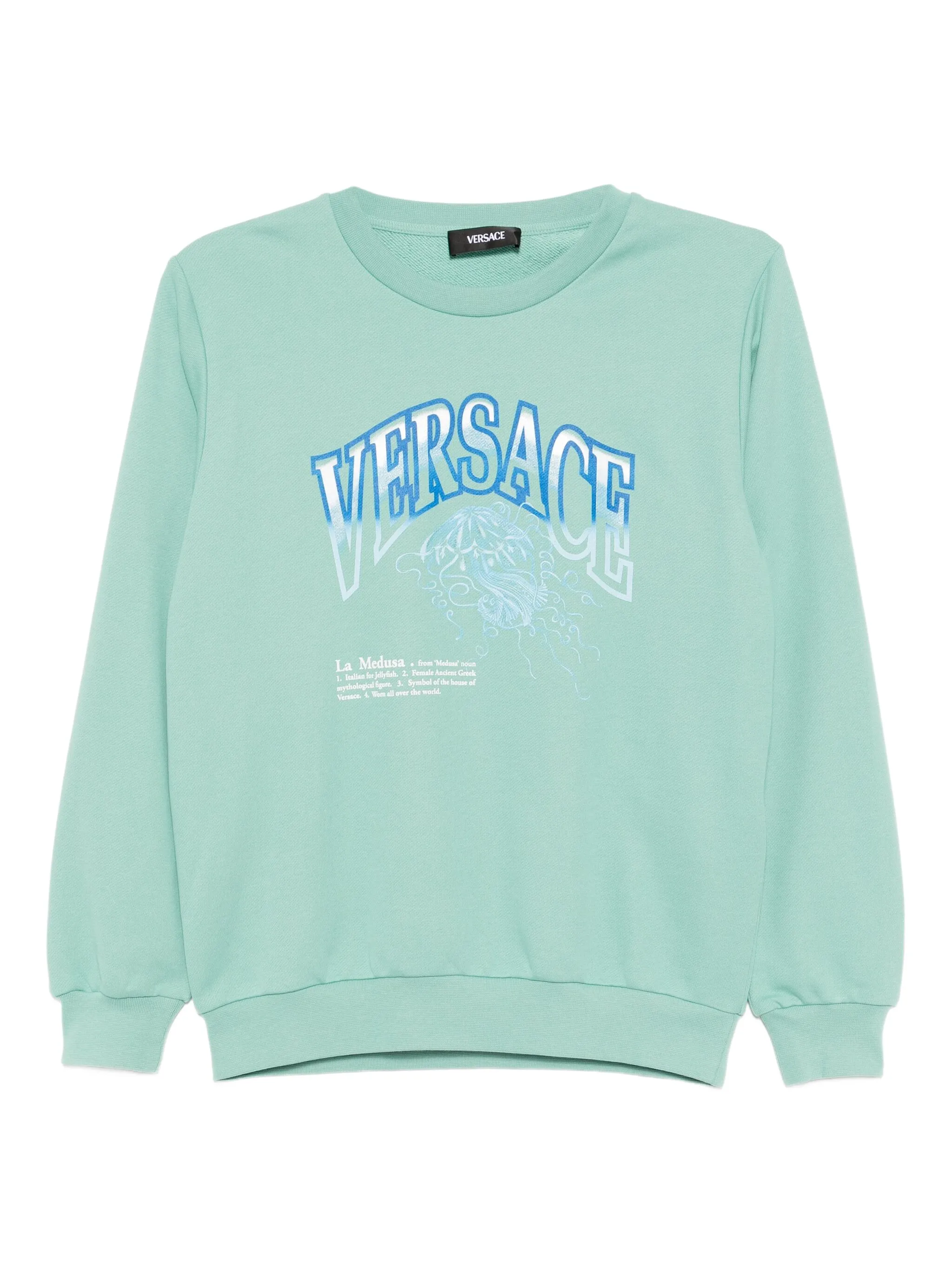 Толстовка La Medusa Versace Kids, зеленый
Толстовка La Medusa Versace Kids, зеленый