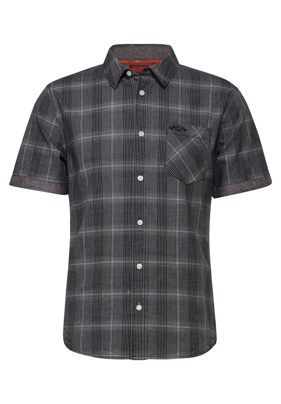 Рубашка на пуговицах классического кроя Street One MEN, черный
Рубашка на пуговицах классического кроя Street One MEN, черный