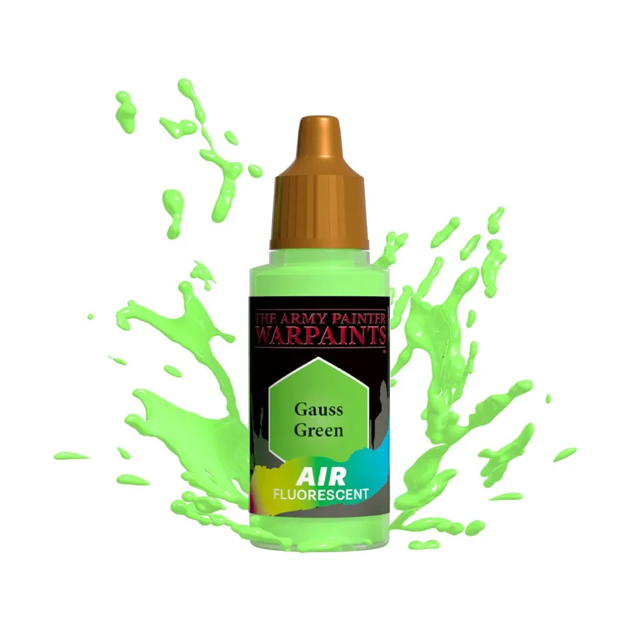 Воздушная флуоресцентная лампа - Гаусс-зеленый, Warpaints - Air
Воздушная флуоресцентная лампа - Гаусс-зеленый, Warpaints - Air