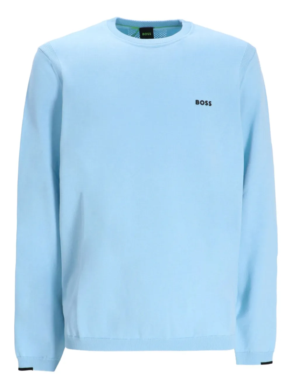 Свитер с вышитым логотипом Boss, синий
Свитер с вышитым логотипом Boss, синий