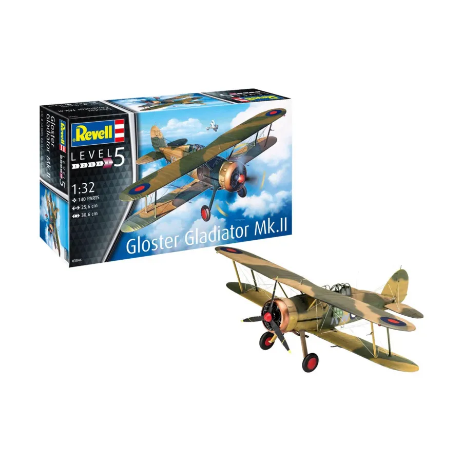 Глостер Гладиатор Мк. II, Model Kits (1:32) (Revell) 
Глостер Гладиатор Мк. II, Model Kits (1:32) (Revell)