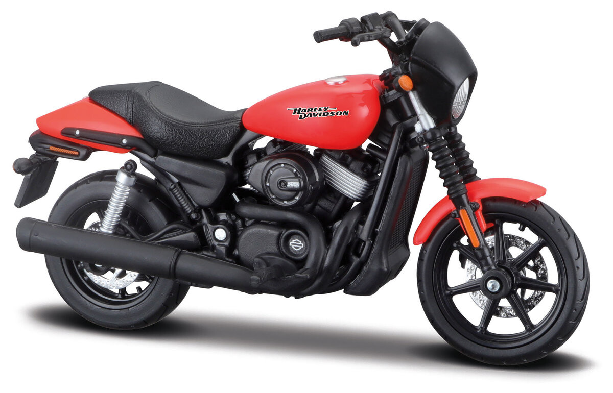 Майсто, модель мотоцикла Harley Davidson street 750 2015 года Maisto
Майсто, модель мотоцикла Harley Davidson street 750 2015 года Maisto