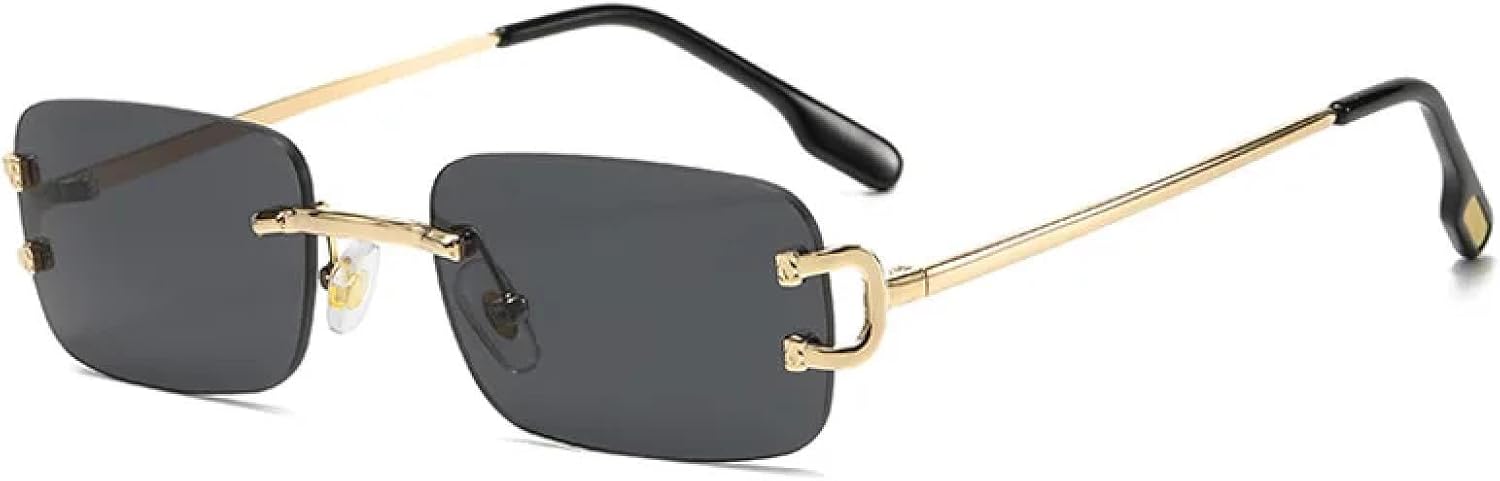 Женские солнцезащитные очки без оправы, роскошные, в стиле ретро, с градиентным переходом, для вечеринок на открытом воздухе, защита от УФ-излучения UV400 UATXTAU, Gold-black
Женские солнцезащитные очки без оправы, роскошные, в стиле ретро, с градиентным переходом, для вечеринок на открытом воздухе, защита от УФ-излучения UV400 UATXTAU, Gold-black