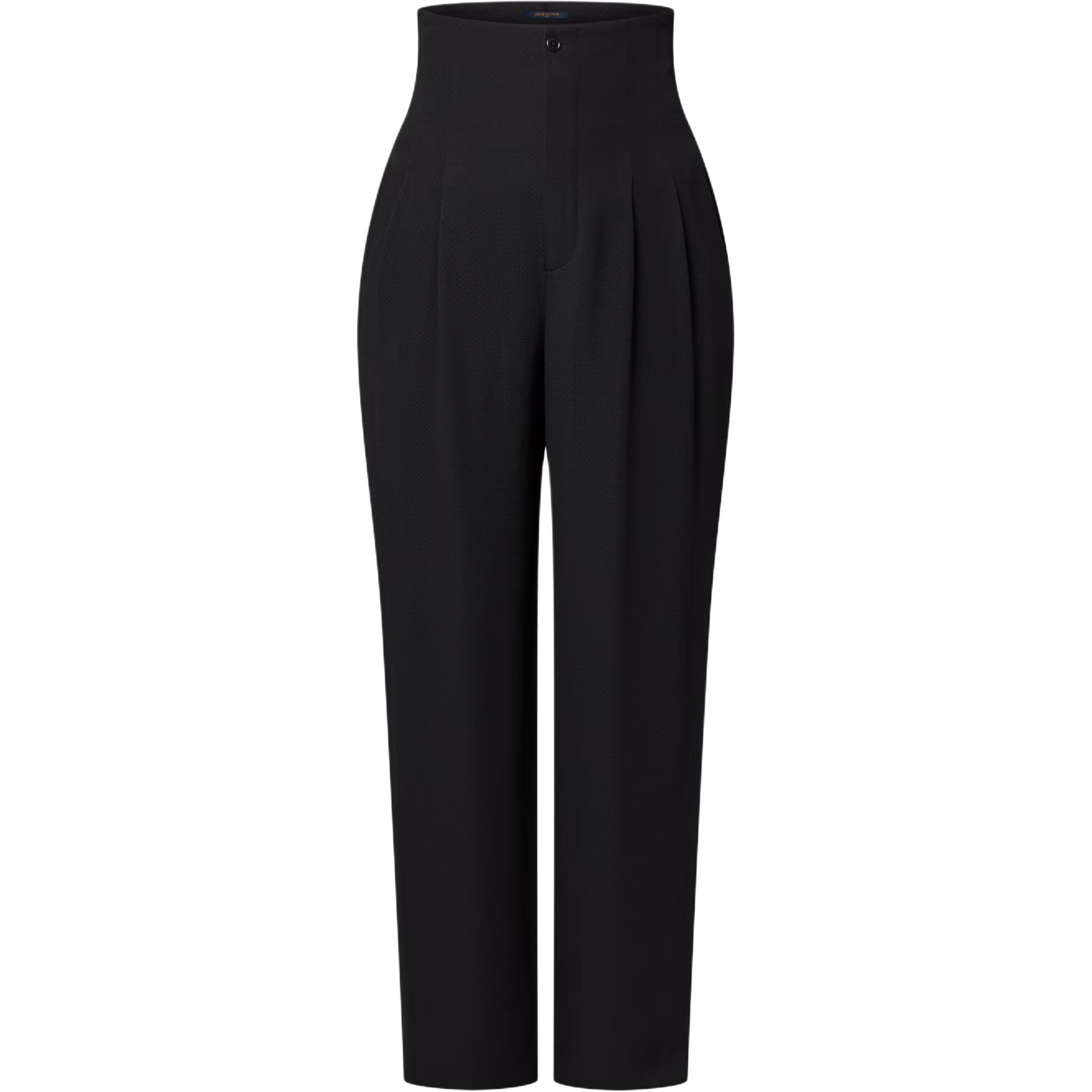 Зауженные брюки с высокой талией LOUIS VUITTON, черный
Зауженные брюки с высокой талией LOUIS VUITTON, черный
