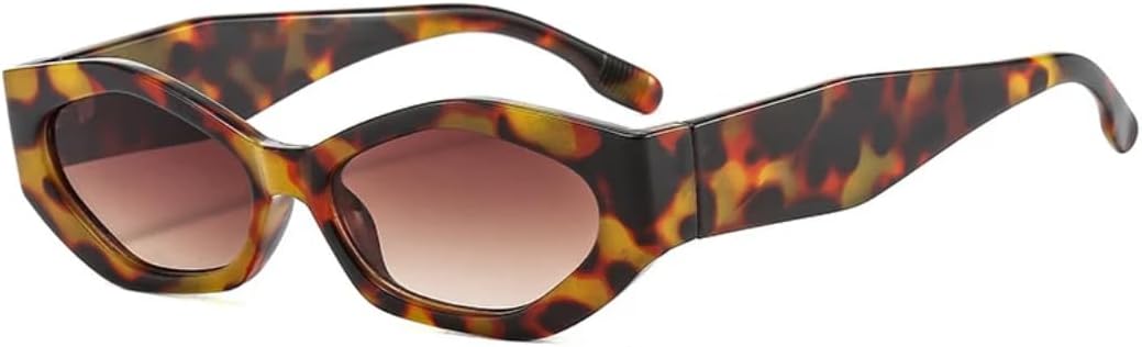 Солнцезащитные очки для мужчин и женщин - защита UV400 - овальная форма "кошачий глаз" с разноцветными линзами, подходят для занятий спортом на открытом воздухе и вождения DSVIGF, Leopard Tea Gradient
Солнцезащитные очки для мужчин и женщин - защита UV400 - овальная форма "кошачий глаз" с разноцветными линзами, подходят для занятий спортом на открытом воздухе и вождения DSVIGF, Leopard Tea Gradient