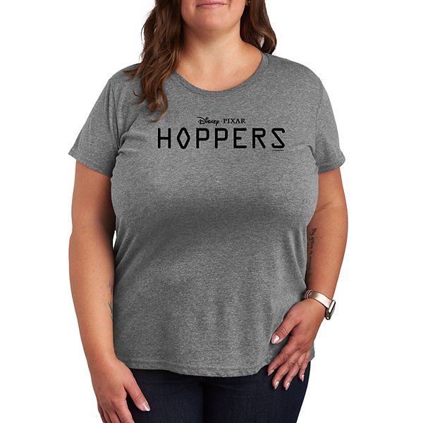 Футболка с принтом Hoppers Logo Plus Size Disney / Pixar, Heather Gray
Футболка с принтом Hoppers Logo Plus Size Disney / Pixar, Heather Gray