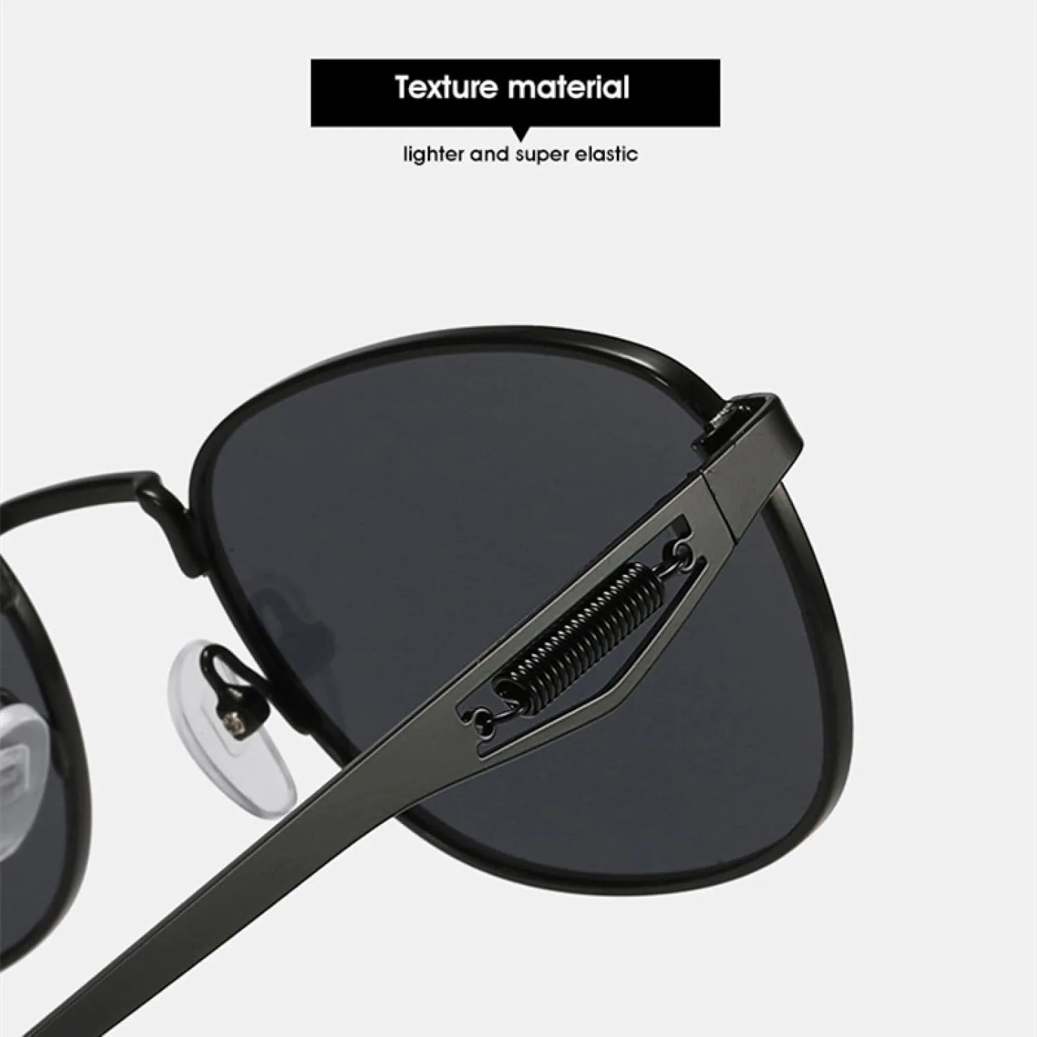 Металлические солнцезащитные очки для женщин в стиле ретро с прозрачным градиентом и защитой от УФ-излучения UV400, для мужчин в стиле панк HHZZYVY, Black Clear
Металлические солнцезащитные очки для женщин в стиле ретро с прозрачным градиентом и защитой от УФ-излучения UV400, для мужчин в стиле панк HHZZYVY, Black Clear