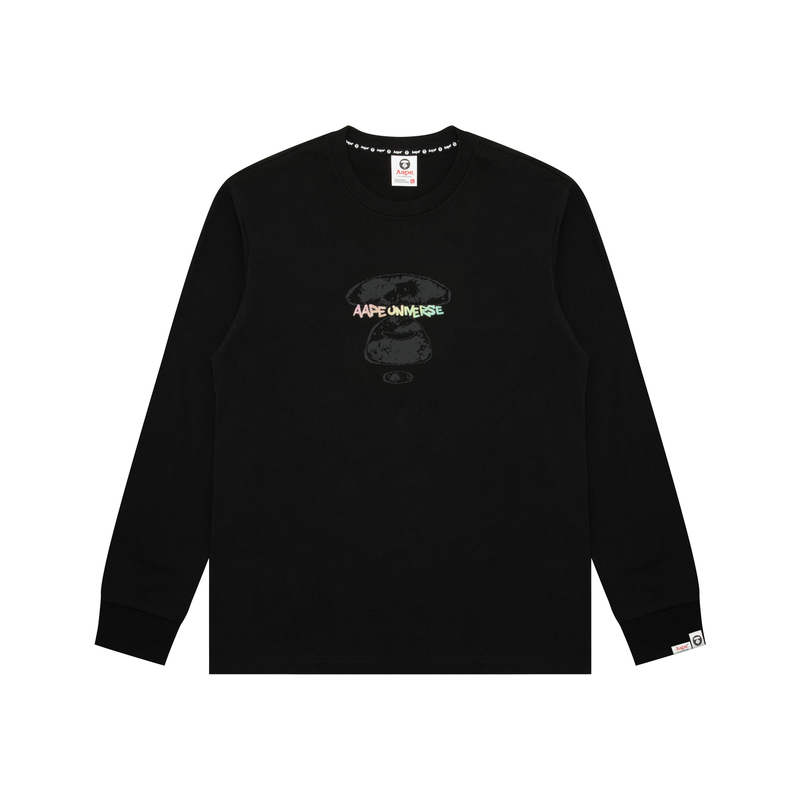 Футболка с длинным рукавом от A Bathing APE Aape, черный
Футболка с длинным рукавом от A Bathing APE Aape, черный