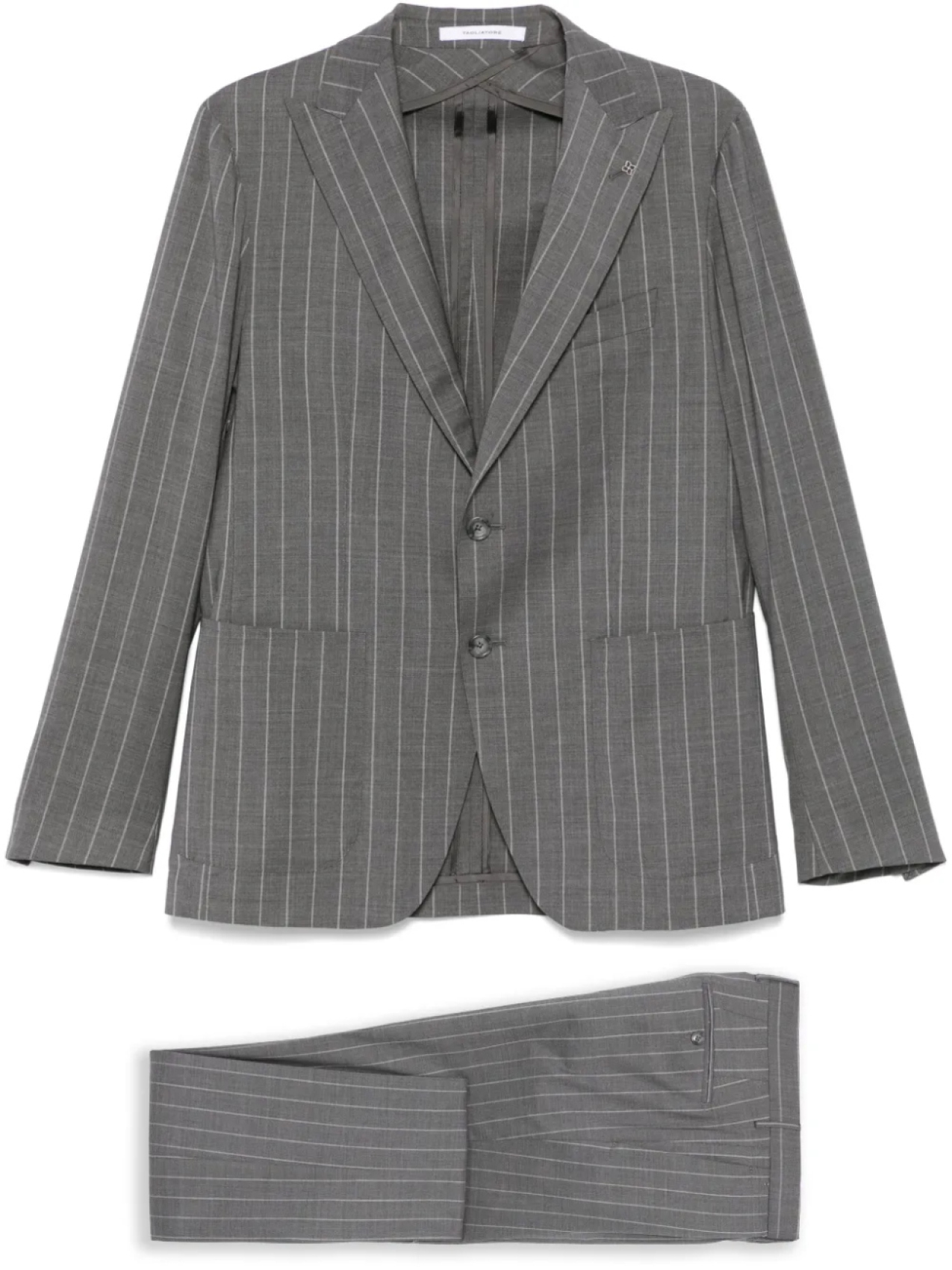 Tagliatore костюм в полоску, серый
Tagliatore костюм в полоску, серый