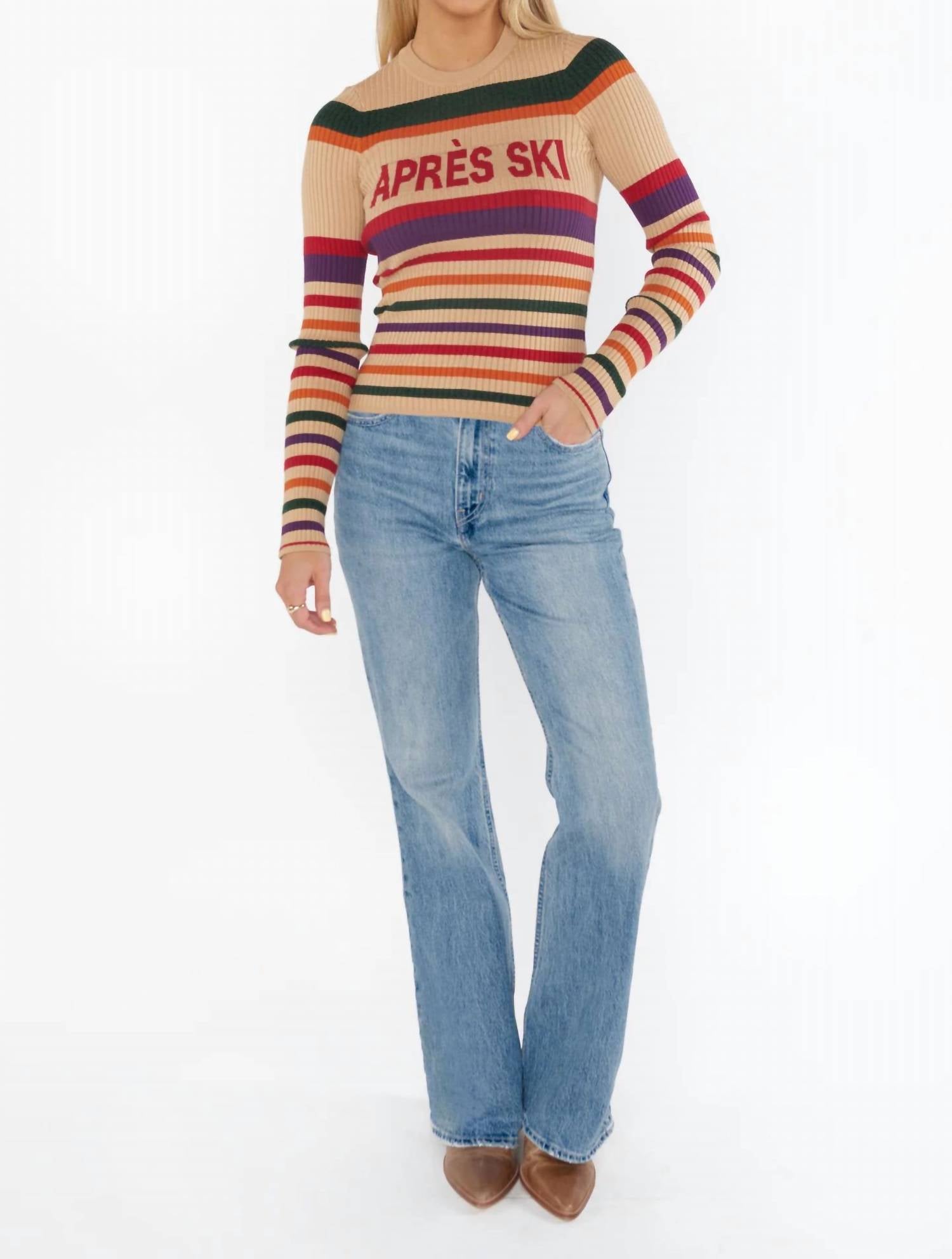 Свитер Slopes бежевого цвета Show Me Your Mumu
Свитер Slopes бежевого цвета Show Me Your Mumu