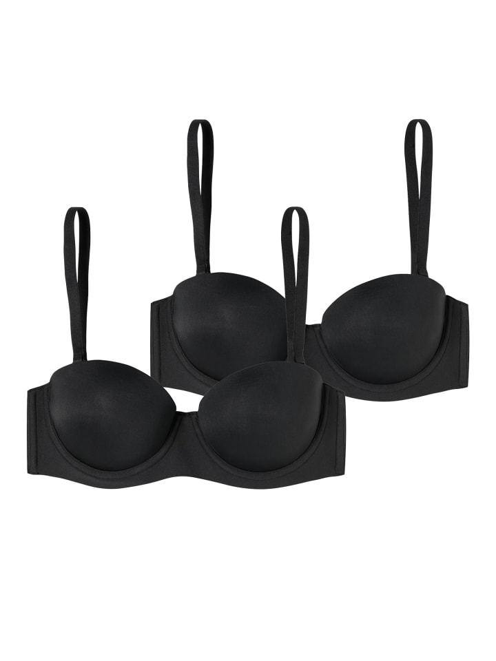 Бюстгальтер на косточках Schiesser, черный
Бюстгальтер на косточках Schiesser, черный