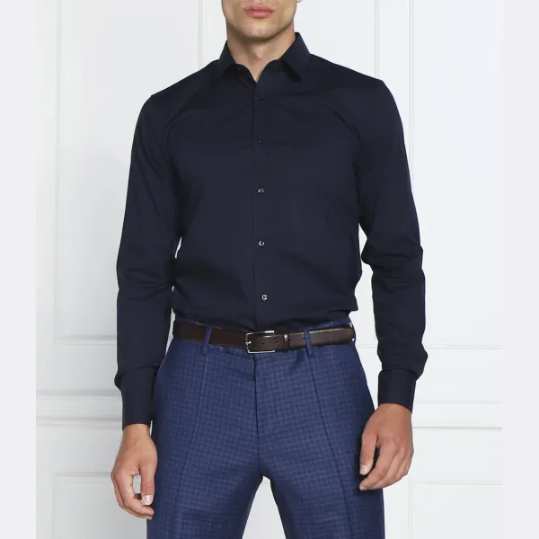 Elisha02 102 рубашка очень узкого кроя Hugo, синий
Elisha02 102 рубашка очень узкого кроя Hugo, синий