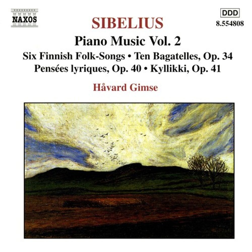 Диск CD Sibelius: Piano Music, Vol. 2 - Jean Sibelius, Havard Gimse
Диск CD Sibelius: Piano Music, Vol. 2 - Jean Sibelius, Havard Gimse
