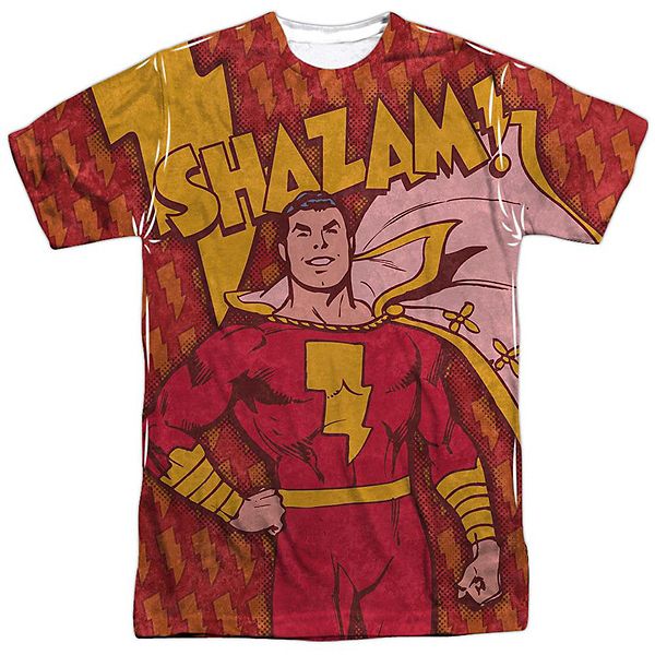 Футболка с коротким рукавом Dc comics shazam bolts adult poly crew Licensed Character
Футболка с коротким рукавом Dc comics shazam bolts adult poly crew Licensed Character