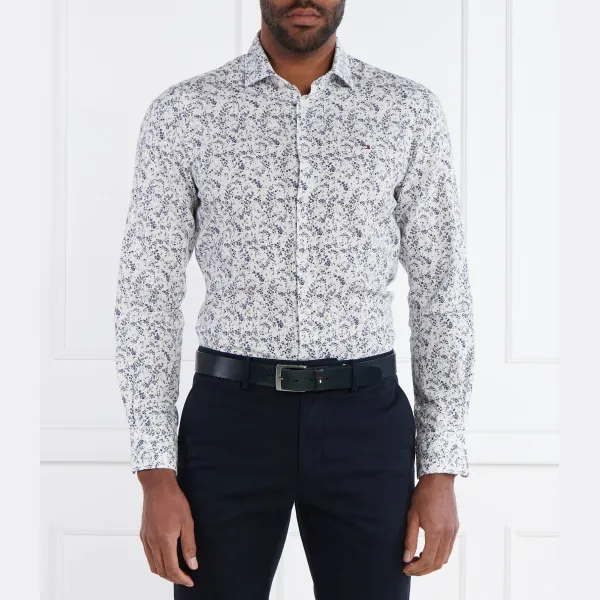 Рубашка приталенного кроя с добавлением белья Tommy Hilfiger, белый
Рубашка приталенного кроя с добавлением белья Tommy Hilfiger, белый