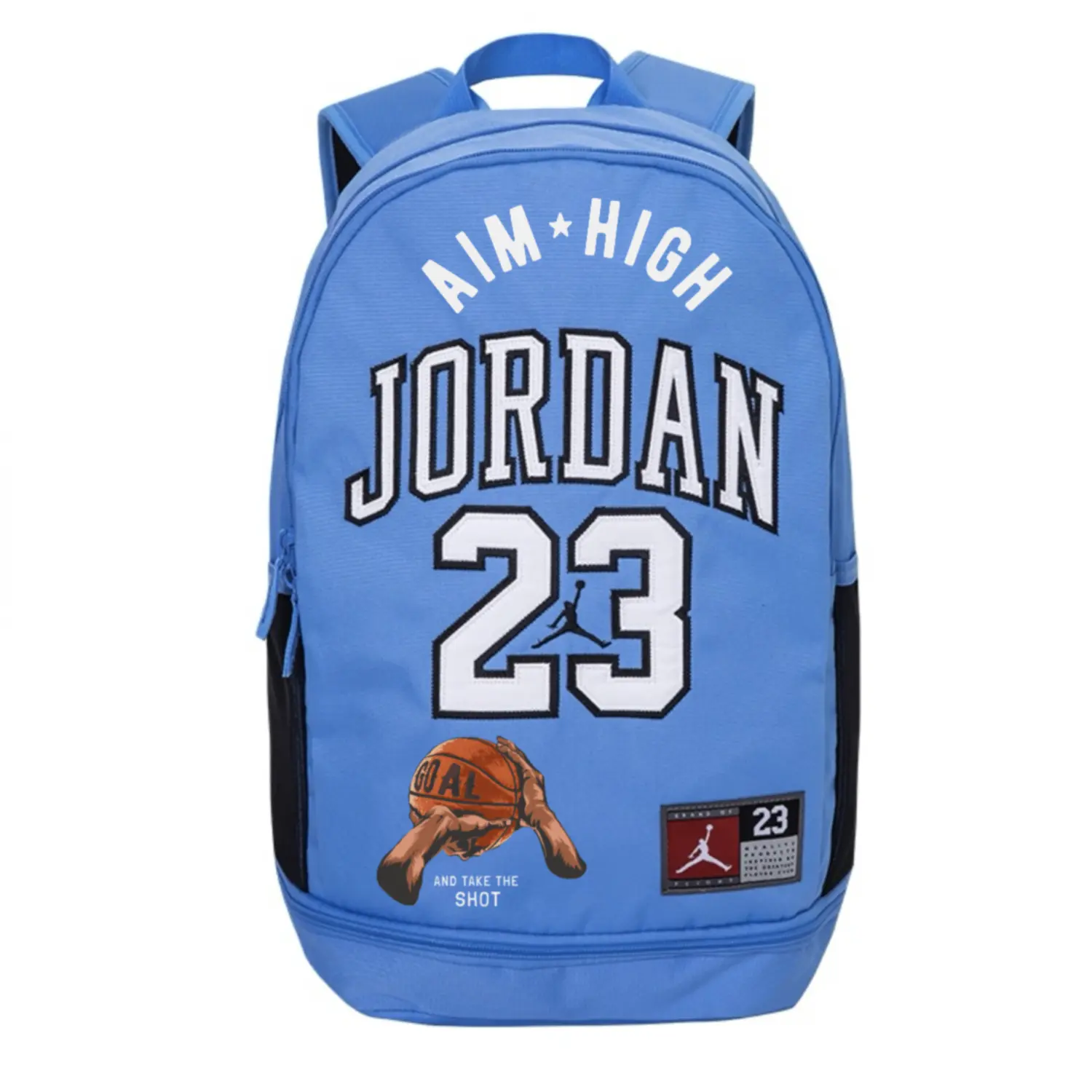 Jordan Полиэстеровый рюкзак унисекс голубой Каролина, Basketball Shot
Jordan Полиэстеровый рюкзак унисекс голубой Каролина, Basketball Shot