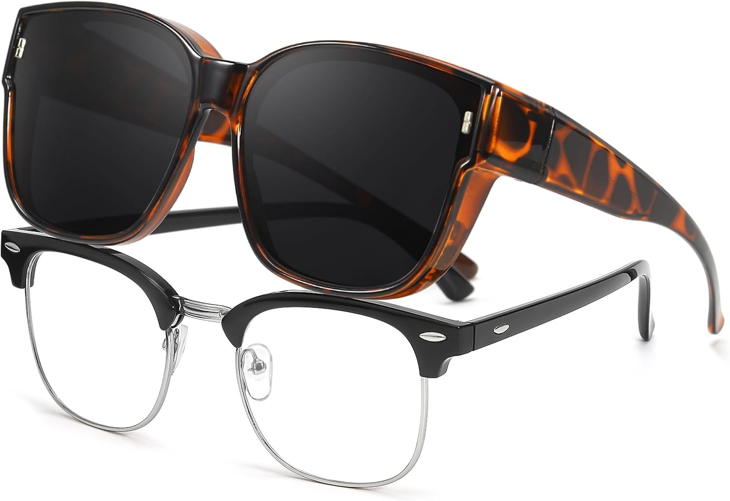 Женские поляризованные солнцезащитные очки TJUTR, модные, увеличенного размера, с защитой от УФ-излучения, надеваются поверх очков с диоптриями (TS3091), A1 Tortoise/Grey
Женские поляризованные солнцезащитные очки TJUTR, модные, увеличенного размера, с защитой от УФ-излучения, надеваются поверх очков с диоптриями (TS3091), A1 Tortoise/Grey