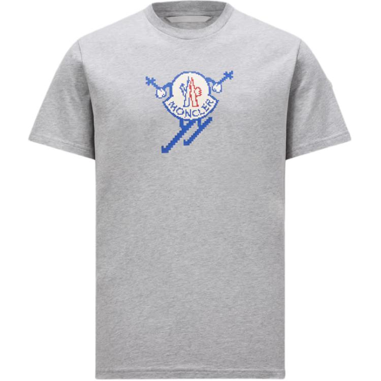 Футболка с принтом логотипа Moncler, серая
Футболка с принтом логотипа Moncler, серая