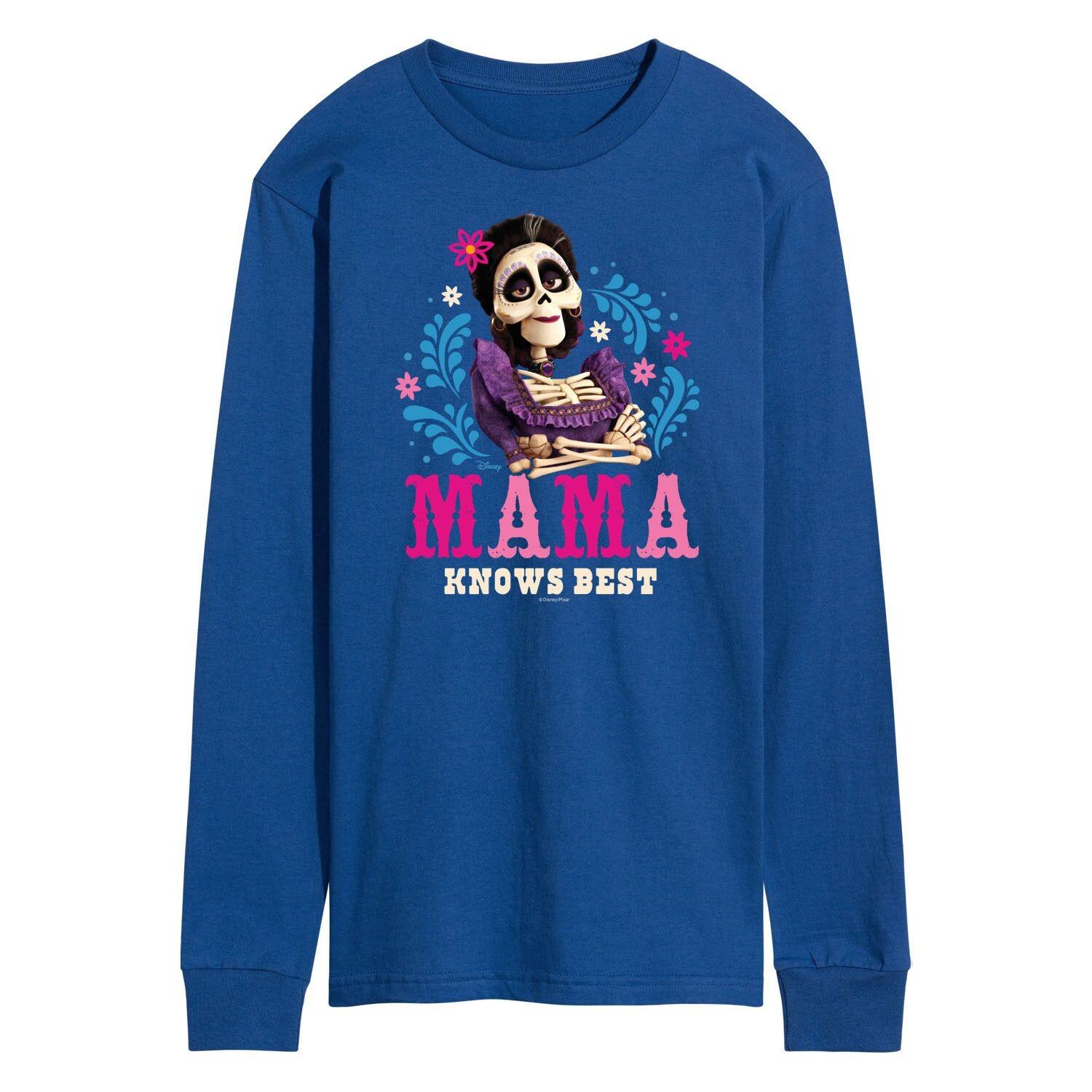 Мужская футболка Coco Mama Knows Best от Disney/Pixar Licensed Character
Мужская футболка Coco Mama Knows Best от Disney/Pixar Licensed Character