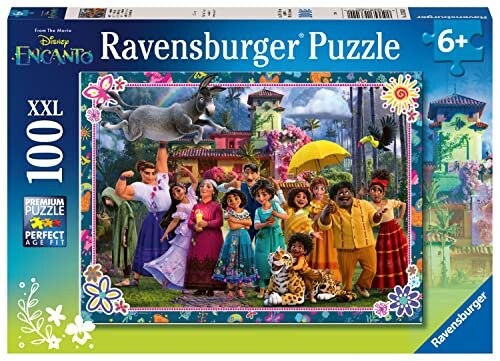 Пазл Ravensburger Disney Encanto 100 деталей для детей от 6 лет - Семья – это все
Пазл Ravensburger Disney Encanto 100 деталей для детей от 6 лет - Семья – это все