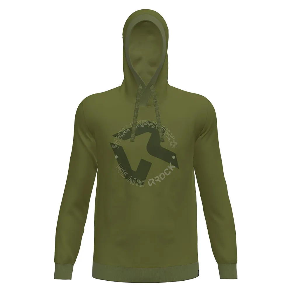 Худи Rock Experience Precipizio, зеленый
Худи Rock Experience Precipizio, зеленый