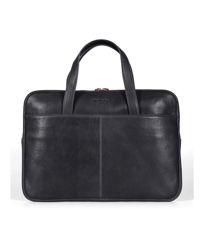 Кожаная сумка для ноутбука Howard London, черный
Кожаная сумка для ноутбука Howard London, черный
