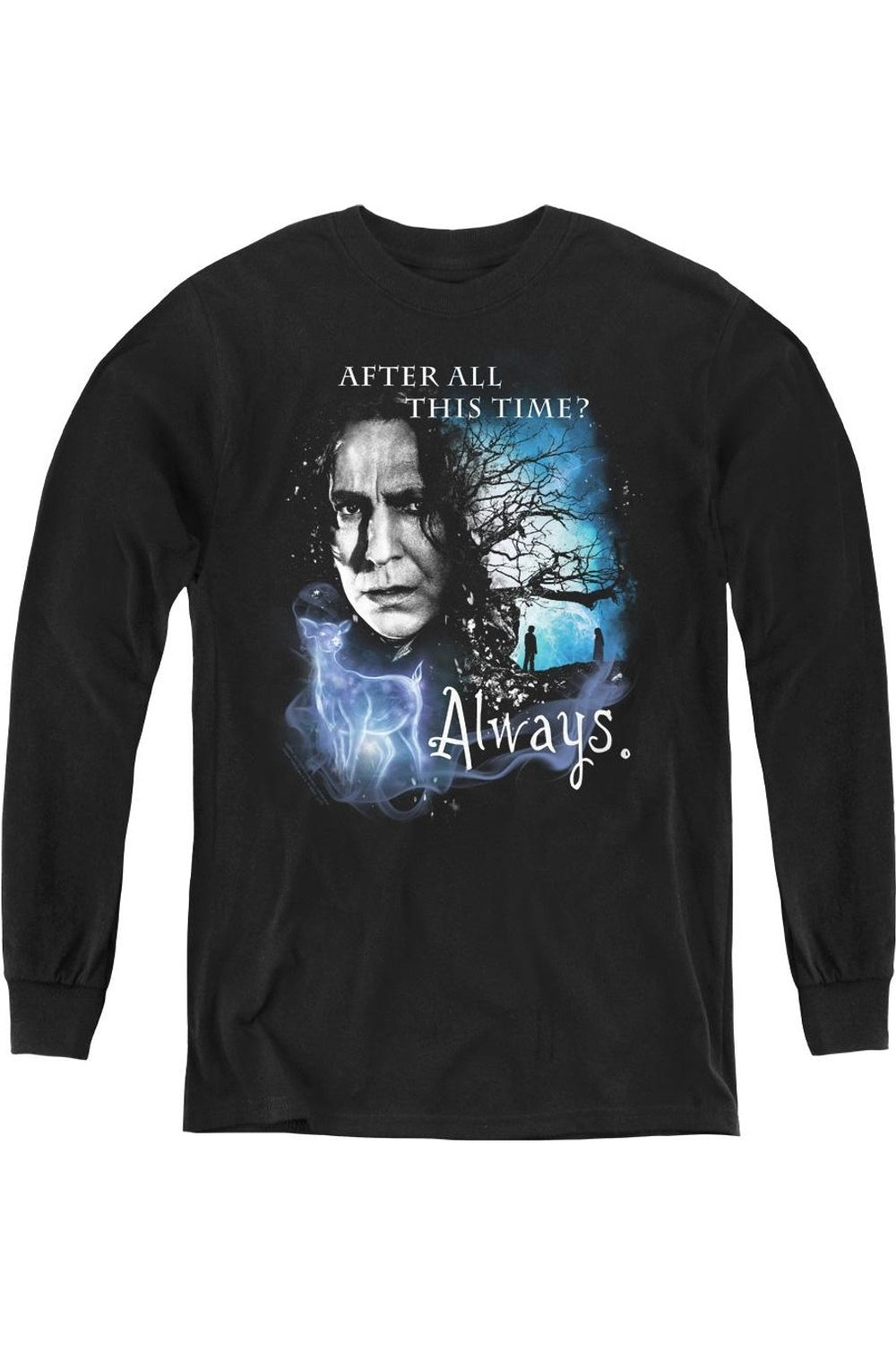 Футболка с длинным рукавом Harry Potter Always Youth Gildan, черный
Футболка с длинным рукавом Harry Potter Always Youth Gildan, черный