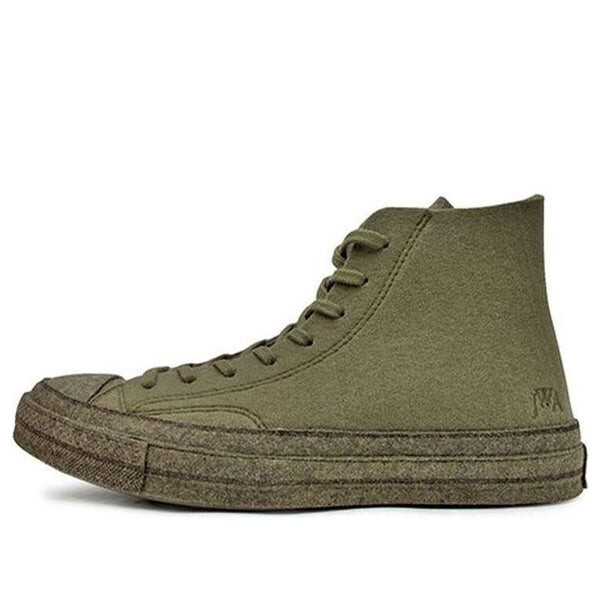 Кроссовки j.w. anderson x chuck 70 hi top 'felt' Converse, зеленый
Кроссовки j.w. anderson x chuck 70 hi top 'felt' Converse, зеленый