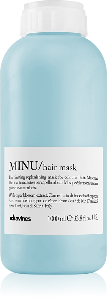 Минус-Маска для окрашенных волос Davines, 1000 мл
Минус-Маска для окрашенных волос Davines, 1000 мл