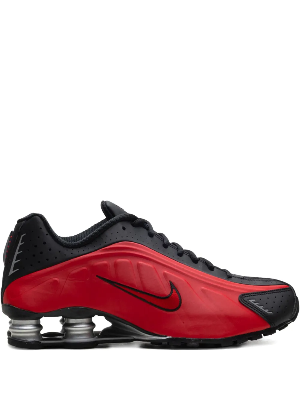 Кроссовки Shox R4 University/Red/Black Nike, красный
Кроссовки Shox R4 University/Red/Black Nike, красный