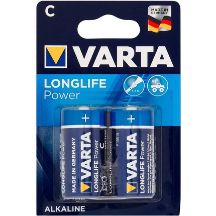 Longlife Power C — упаковка из 2 шт Varta
Longlife Power C — упаковка из 2 шт Varta