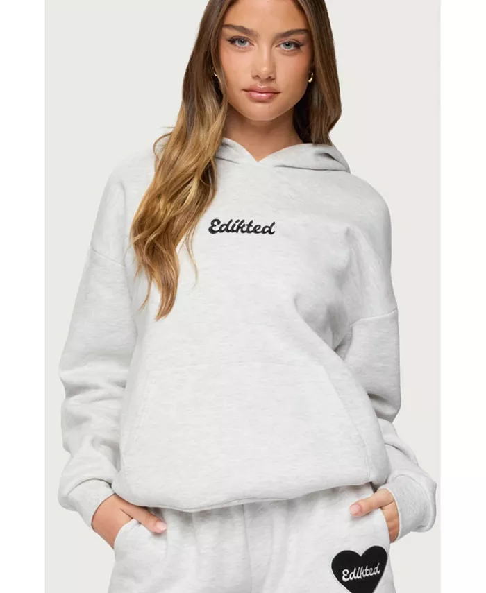Женская толстовка Big Love Edikted, серый
Женская толстовка Big Love Edikted, серый