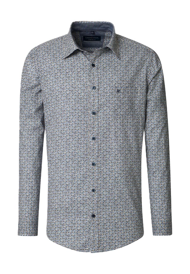 Повседневная рубашка с длинным рукавом и воротником Kent. Casamoda, синий
Повседневная рубашка с длинным рукавом и воротником Kent. Casamoda, синий