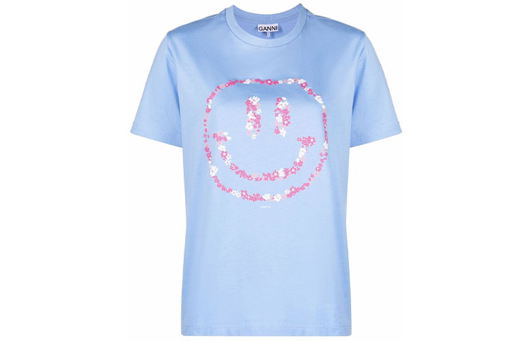Футболка женская синяя GANNI
Футболка женская синяя GANNI