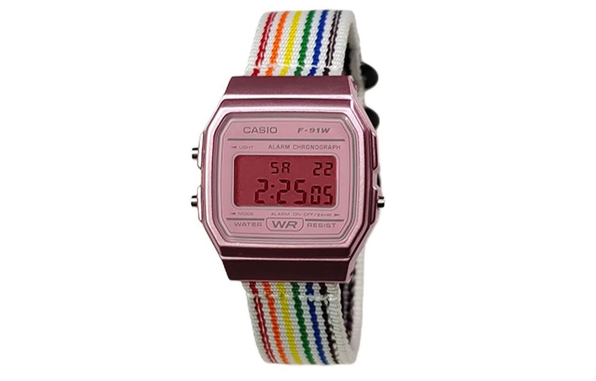 Ретрофрит серия кварцевый механизм нейлоновый ремешок женские часы разноцветный циферблат CASIO
Ретрофрит серия кварцевый механизм нейлоновый ремешок женские часы разноцветный циферблат CASIO