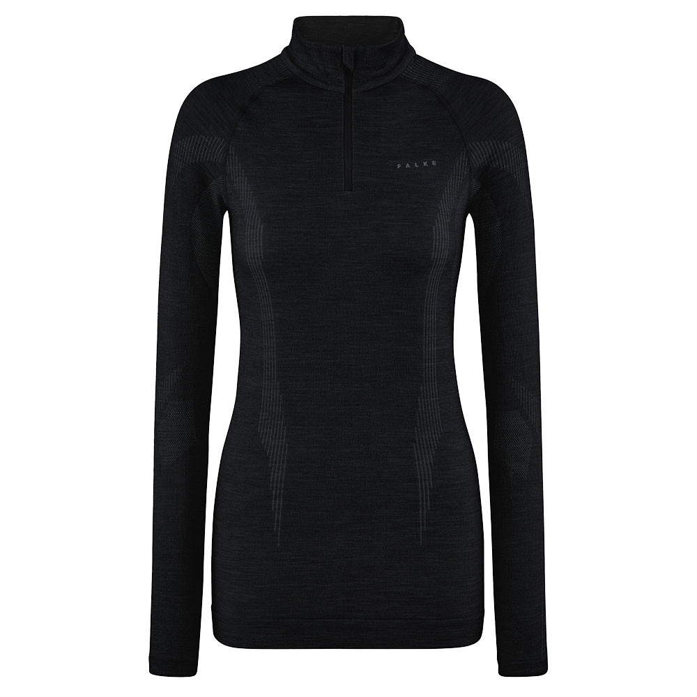 Термофутболка Falke Wool-Tech с молнией до середины груди (женская), Black
Термофутболка Falke Wool-Tech с молнией до середины груди (женская), Black