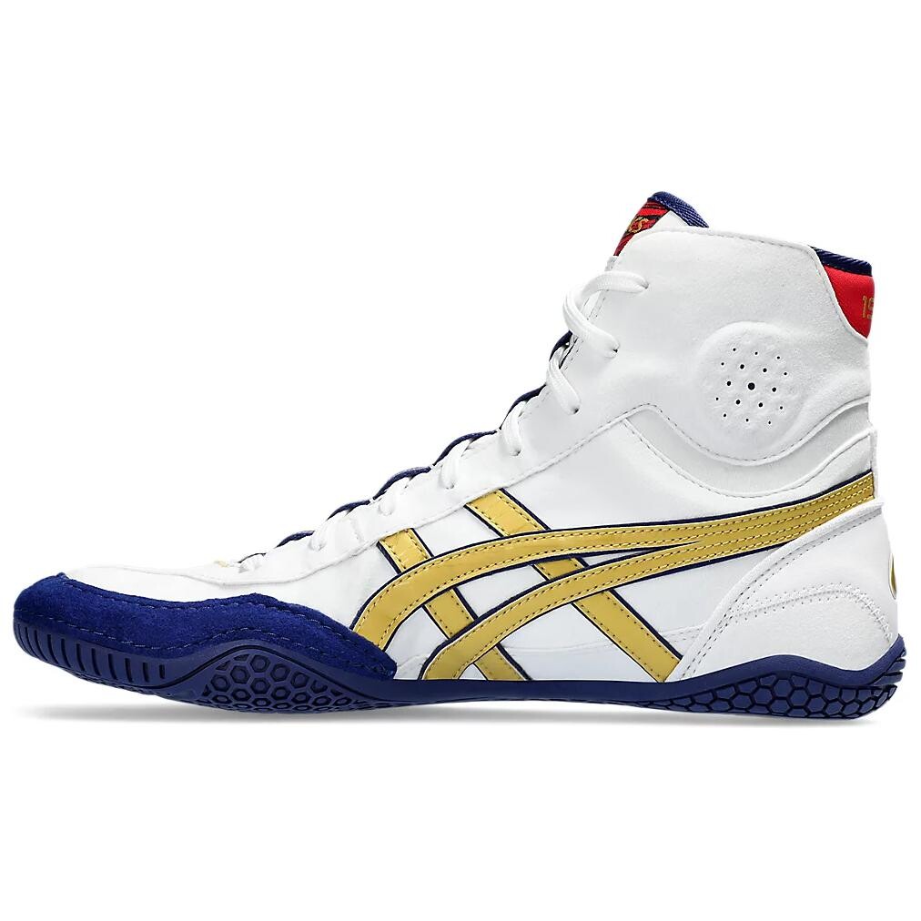 Кроссовки Asics Dan Gable Evo 3 Training Shoes Men High-top White/dark Gold, белый
Кроссовки Asics Dan Gable Evo 3 Training Shoes Men High-top White/dark Gold, белый
