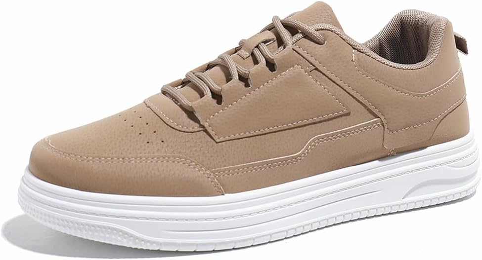 Мужские модные кеды VAXAV с низким верхом из искусственной кожи для скейтборда, прогулок и вождения, хаки
Мужские модные кеды VAXAV с низким верхом из искусственной кожи для скейтборда, прогулок и вождения, хаки