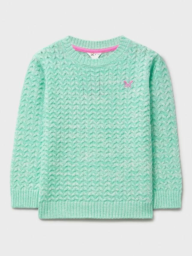 Детский свитер из крученой пряжи Crew Clothing, Mint Green
Детский свитер из крученой пряжи Crew Clothing, Mint Green
