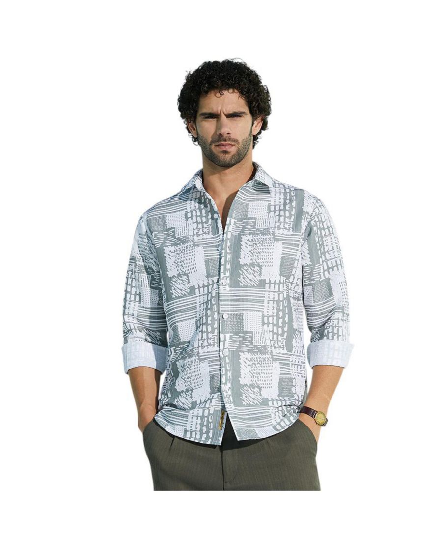 Мужская рубашка Flint Grey Verve в импрессионистском стиле Campus Sutra, Grey
Мужская рубашка Flint Grey Verve в импрессионистском стиле Campus Sutra, Grey