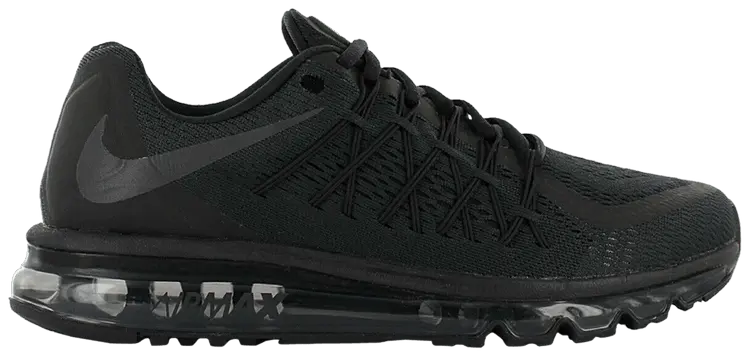 Кроссовки Nike Air Max 2015 'Black Anthracite', черный 
Кроссовки Nike Air Max 2015 'Black Anthracite', черный