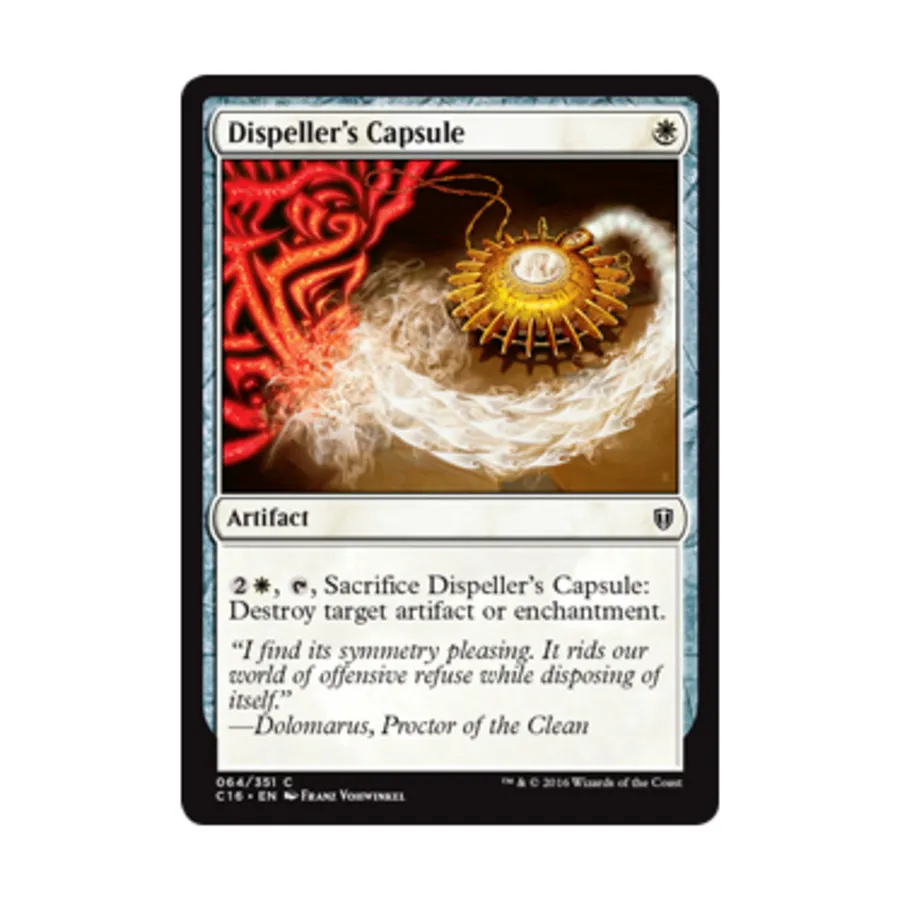 CCG Капсула Диспеллера (С), MTG - Commander 2016
CCG Капсула Диспеллера (С), MTG - Commander 2016
