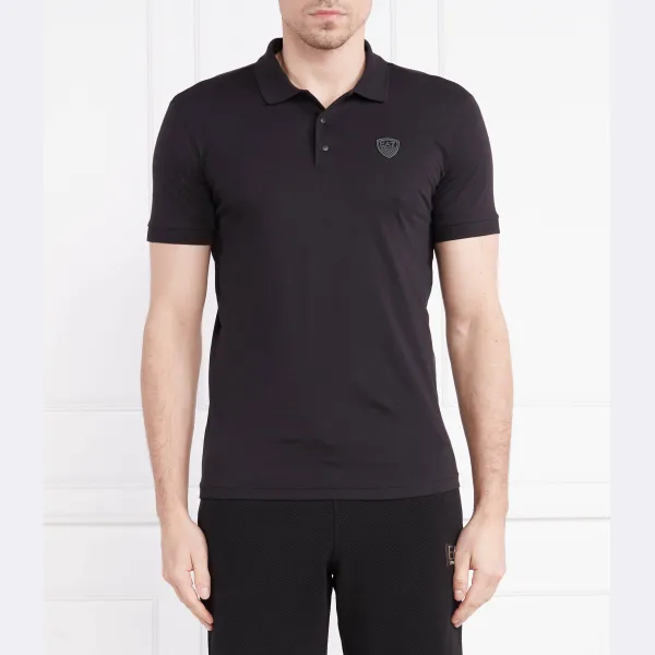 Рубашка поло стандартного кроя Ea7, черный
Рубашка поло стандартного кроя Ea7, черный