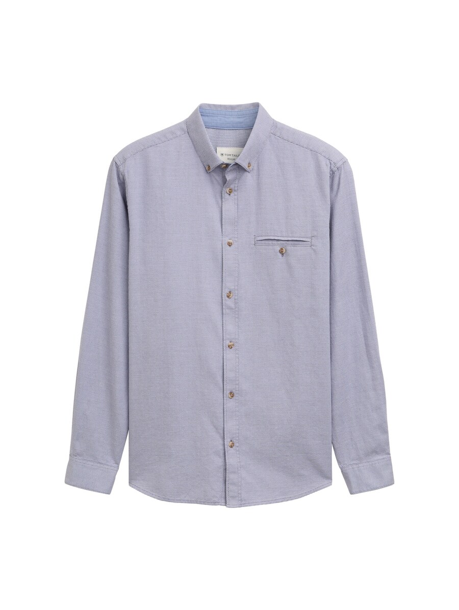 Рубашка делового покроя Regular Fit TOM TAILOR, сапфировый
Рубашка делового покроя Regular Fit TOM TAILOR, сапфировый