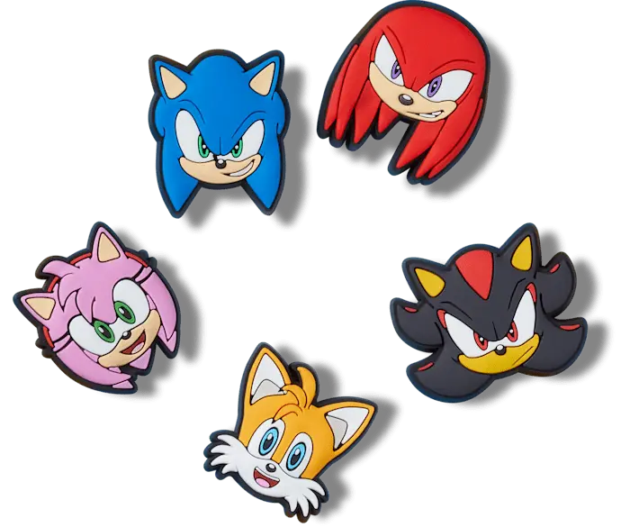 Джиббитсы Sonic the Hedgehog 5 Pack Crocs
Джиббитсы Sonic the Hedgehog 5 Pack Crocs