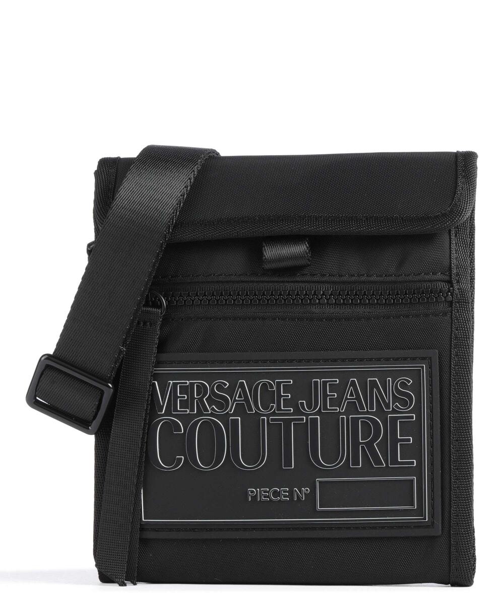 Сумка на плечо Box с логотипом из полиэстера Versace Jeans Couture, черный 
Сумка на плечо Box с логотипом из полиэстера Versace Jeans Couture, черный