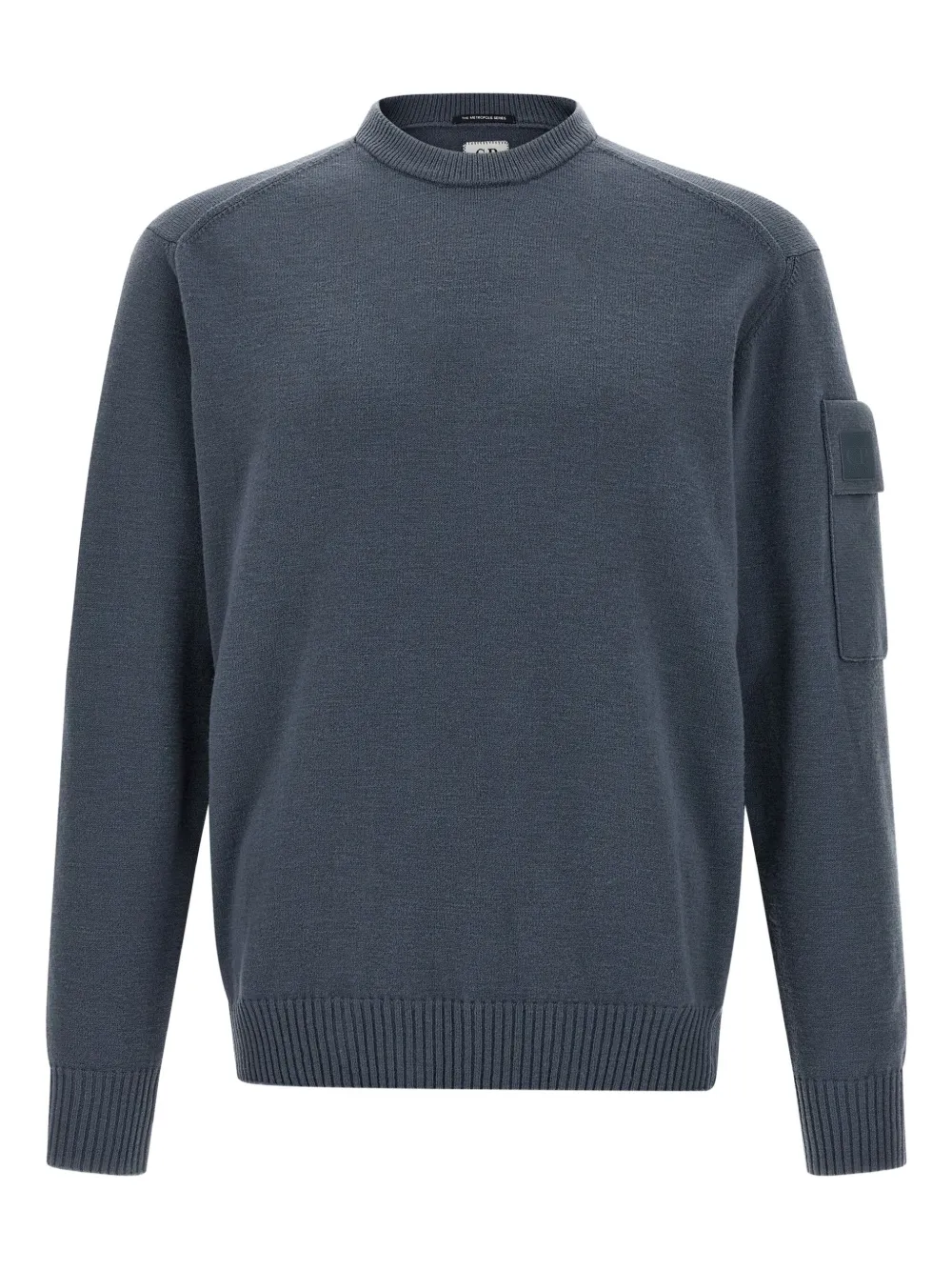 Свитер с накладным карманом C.P. Company, синий 
Свитер с накладным карманом C.P. Company, синий