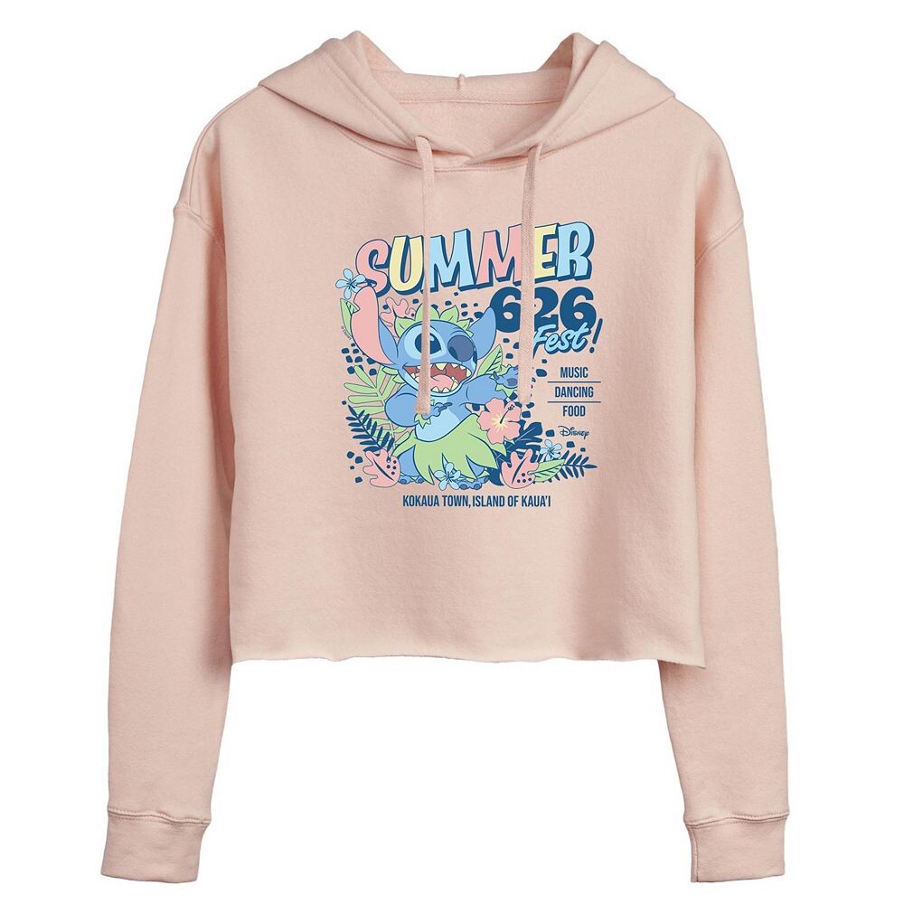 Укороченное худи Disney's Lilo & Stitch Juniors Summer 626 Fest, розовый
Укороченное худи Disney's Lilo & Stitch Juniors Summer 626 Fest, розовый
