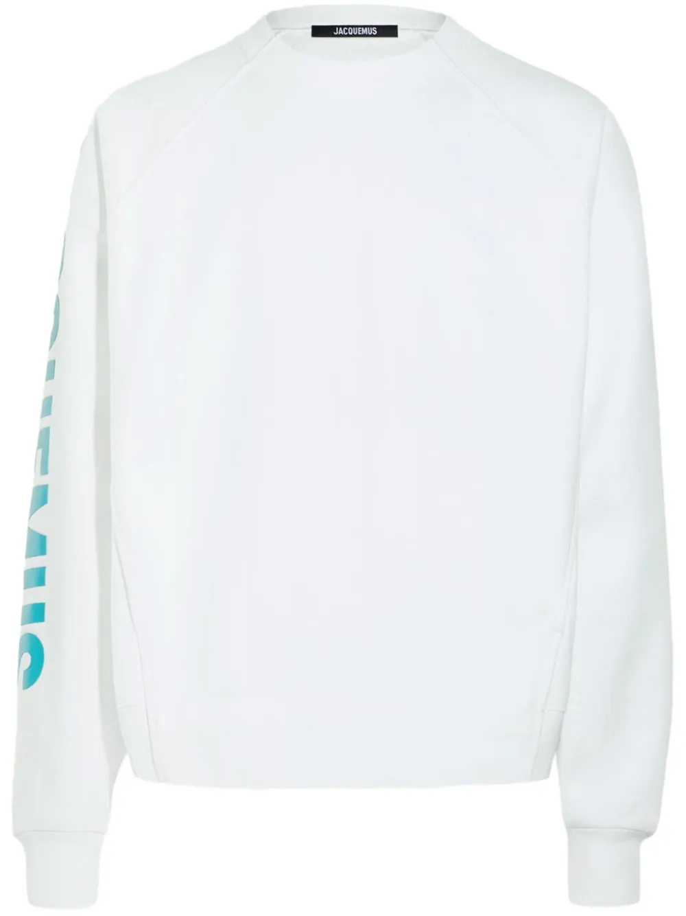 Толстовка с логотипом JACQUEMUS, белый 
Толстовка с логотипом JACQUEMUS, белый